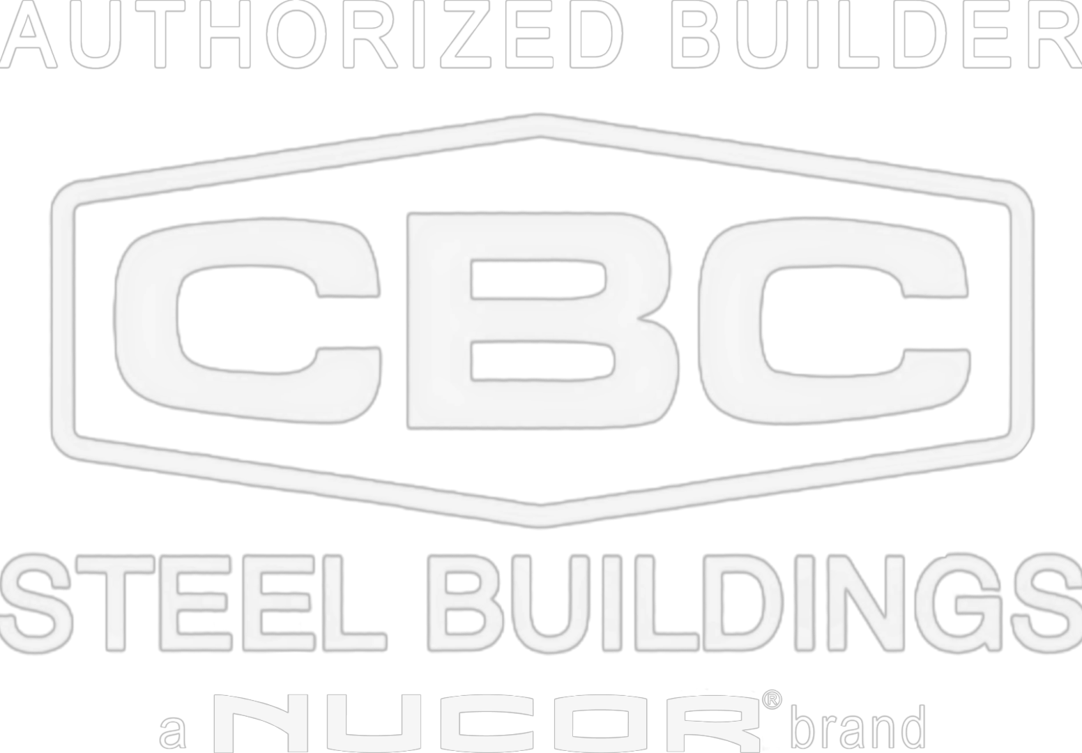 CBC Steel Buildings Authorized Builder Stamp – FE² Builders, a certified Nucor brand dealer in Cache Valley, Utah, and Idaho.